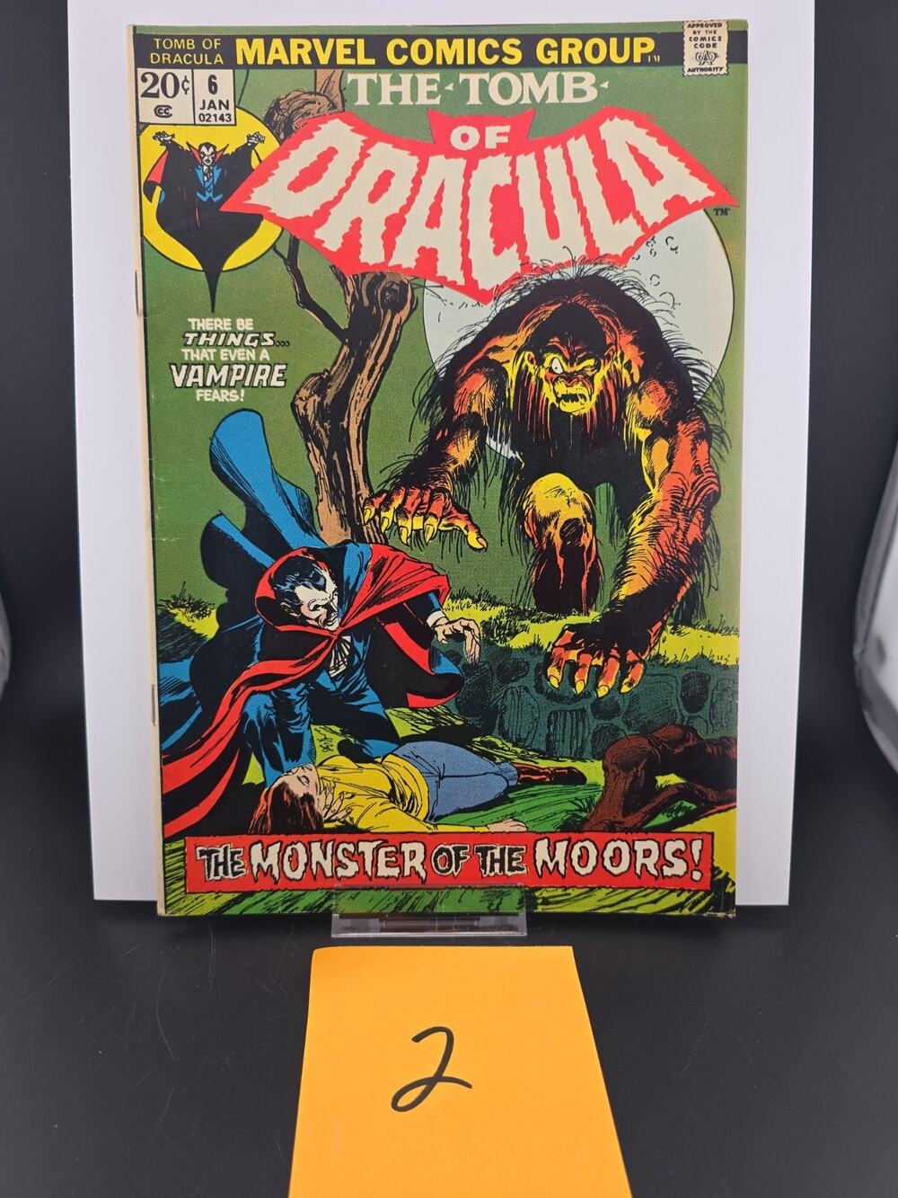 Tomb Of Dracula # 6 VG/FN Marvel Comic Book Vampire Horror Monster